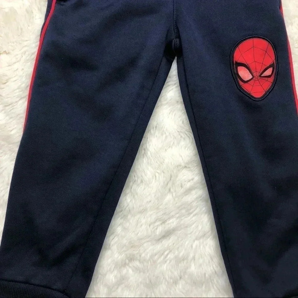 Spider-Man Sweatpants Blue & Red  Size 2T - Picture 3 of 16